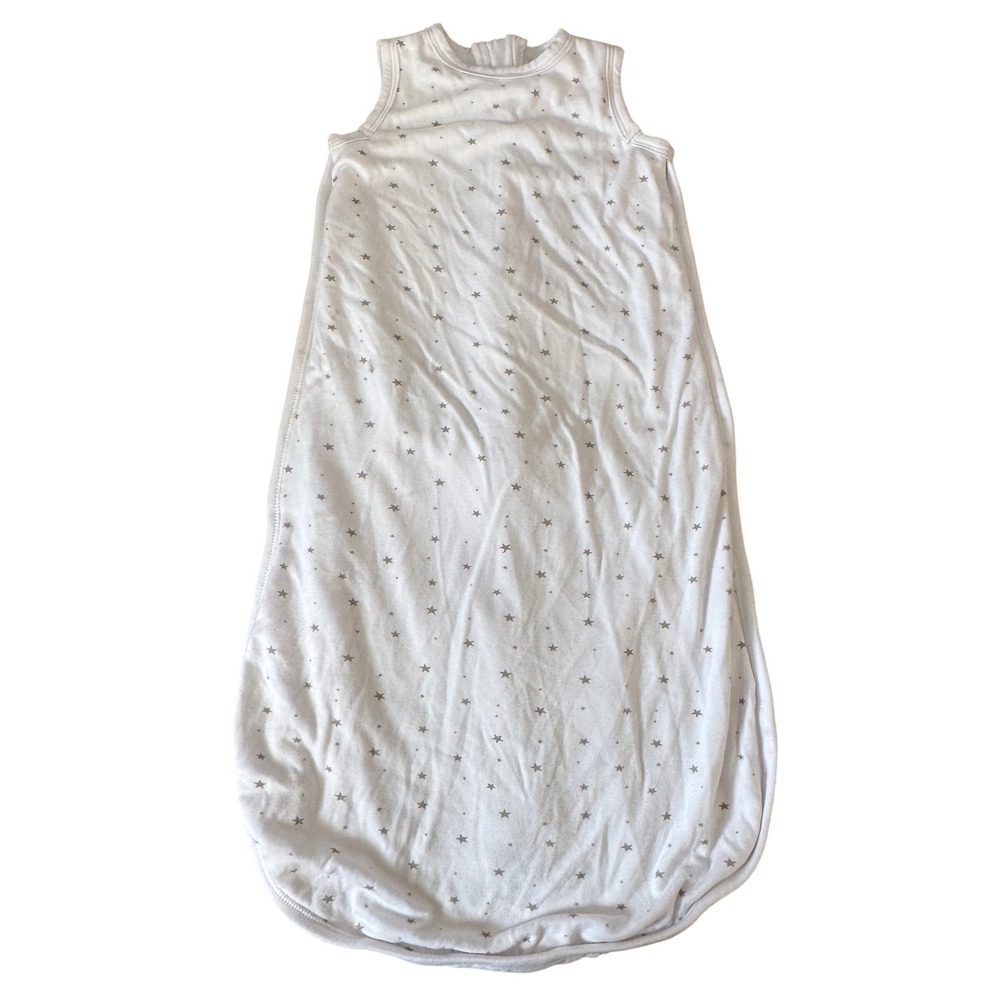 Dreamland Baby Bamboo Sleep Sack White Star Print 0-6M Small 1.0 TOG - Picture 2 of 6